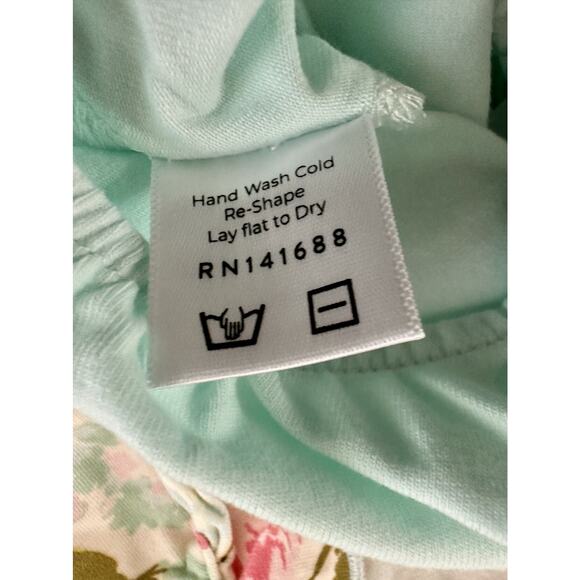 NWT SweetHoney Belle Bubble Freshest Blooms Floral Knit Sleeveless Cream Pink - Picture 7 of 7